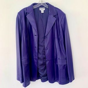 BRAND NEW PENDLETON LEATHER BUTTON UP